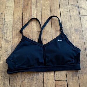 Nike Dri-Fit Women’s Black Polyester Athletic Sports Bra